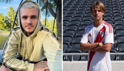 Mauro Icardi tuvo un gesto con Valentino López