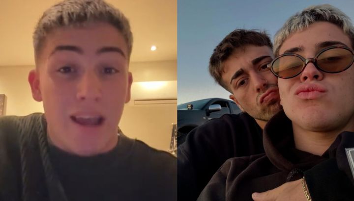 Juan Otero enfrentó las críticas por la diferencia de edad con su novio: "Lo elijo, lo amo y nos respetamos"