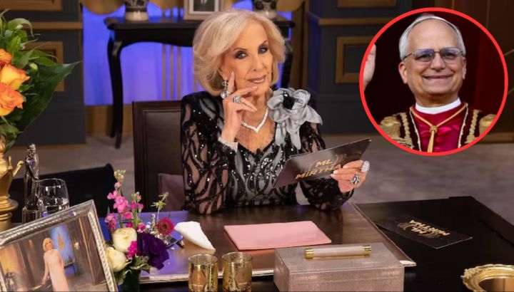 Mirtha Legrand reveló su primera impresión del nuevo Papa, León XIV: "Quiera Dios que lo ilumine"