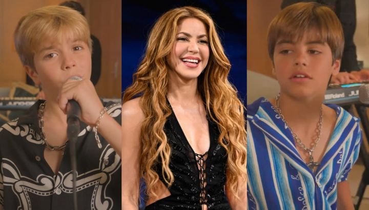 Los hijos de Shakira, Milan y Sasha, debutaron como artistas musicales: el videoclip que protagonizaron