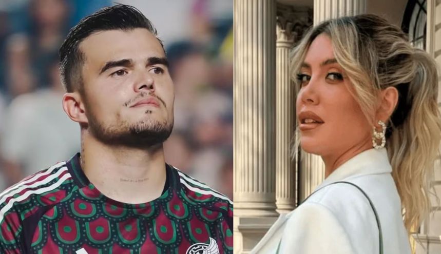 Daniel Guzmán Jr. y Wanda Nara