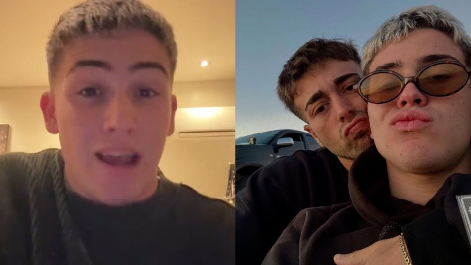Juan Otero y su novio, Mateo Lofeudo