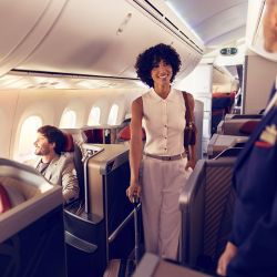 Latam renovó los sectores Premium Business y Economy de sus aviones.