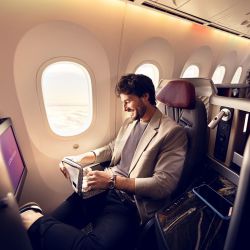 Latam renovó los sectores Premium Business y Economy de sus aviones.