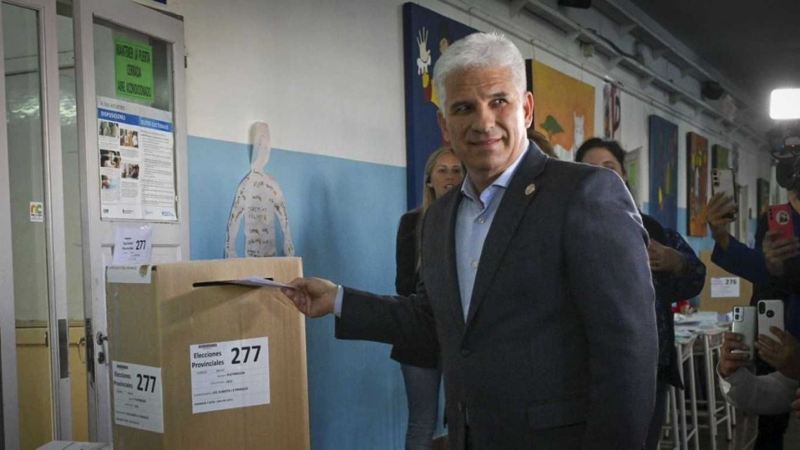San Luis Province Governor Claudio Poggi.