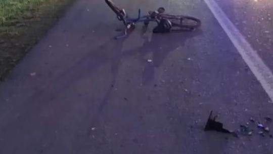Conductor borracho atropelló y mató a un ciclista: “Así terminó mi día”, publicó en redes