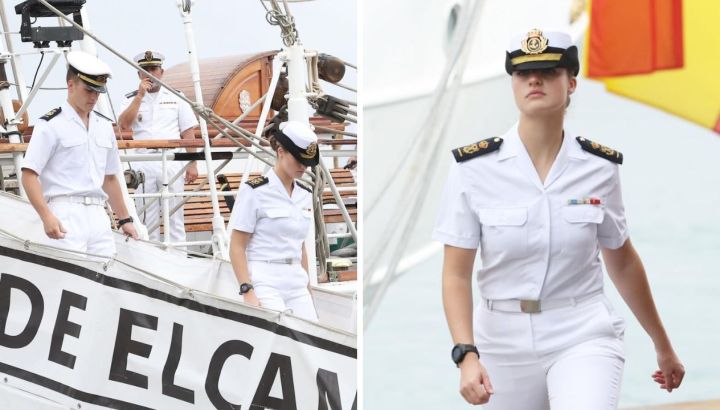 Aseguran que la princesa Leonor y el chico con el que salía en Elcano, terminaron