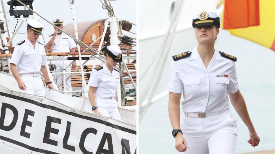 Aseguran que la princesa Leonor y el chico con el que salía en Elcano, terminaron