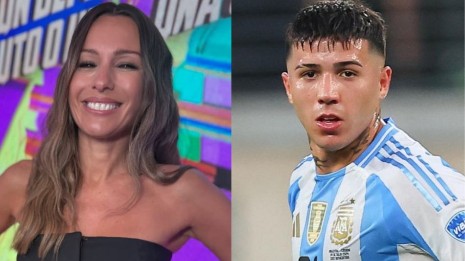 Carolina "Pampita" Ardohain y Enzo Fernández