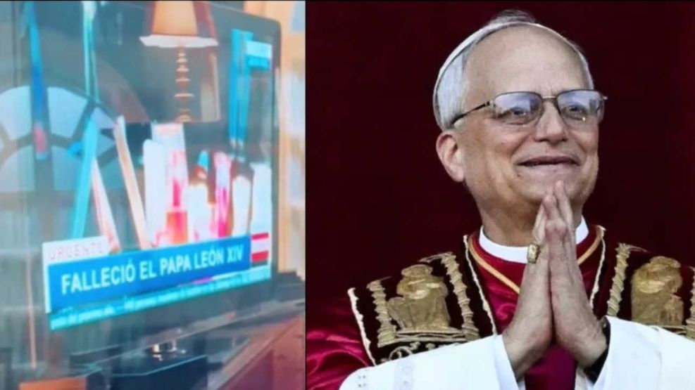 El Habitante que muestra la muerte del Papa Luis XIV 20250512