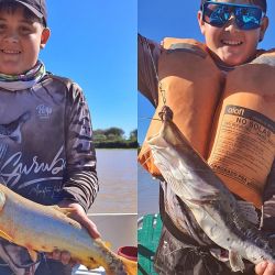 Tras llegar a 1,30 m, el Paraná escaló hasta 1,90 m, brindándole la posibilidad a los aficionados de disfrutar de la pesca. 