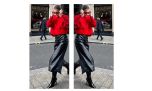 Por qué la combinación de rojo y negro es la favorita de las que más saben de moda este invierno 2025