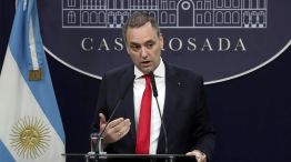  El vocero presidencial, Manuel Adorni
