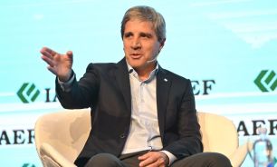 Luis Caputo en el 42º Congeso Anual de IAEF