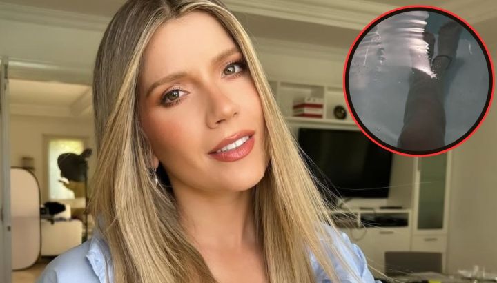 Laurita Fernández subió una provocativa foto en su bañera tras su separación de Claudio Brusca: "Estoy a full con mi amante"