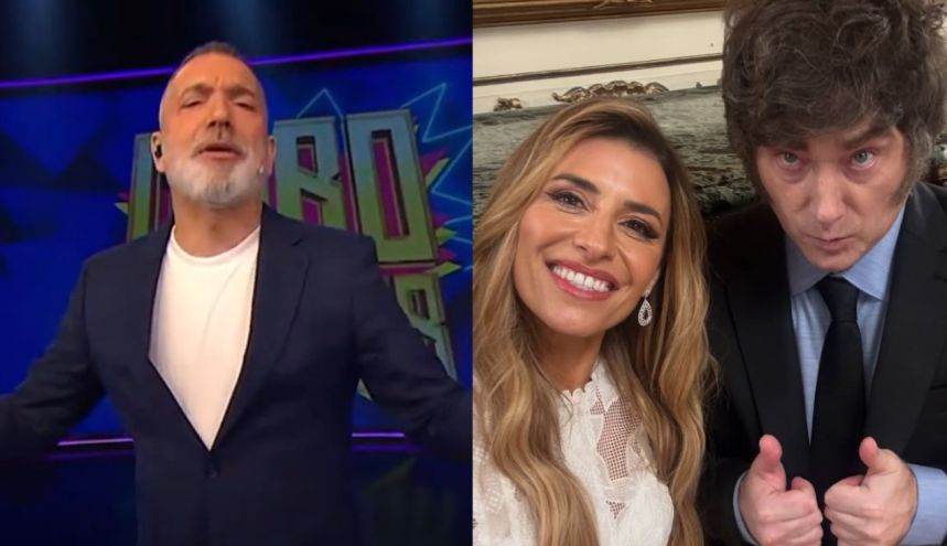 Pablo Duggan, Mariana Brey y Javier Milei