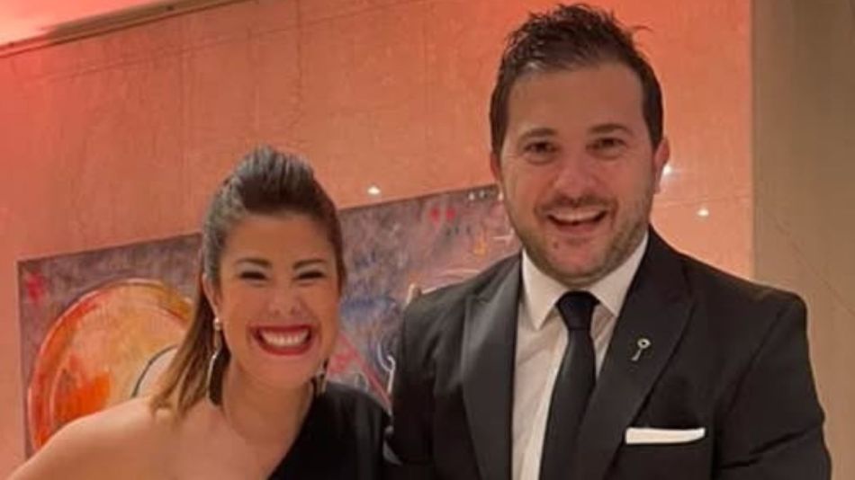 Diego Brancatelli y Cecilia Insinga