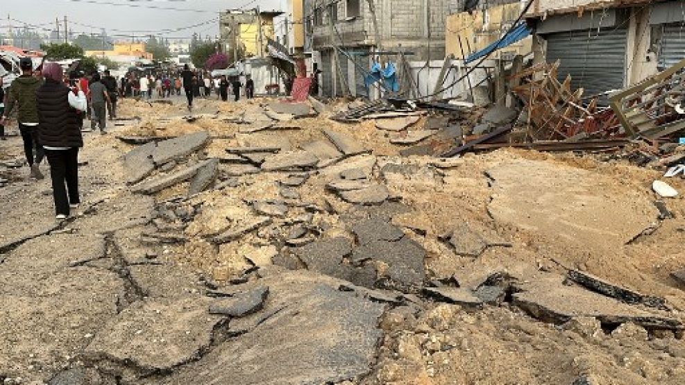 Ataque en Gaza