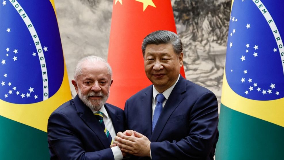 Lula da Silva y Xi Jinping