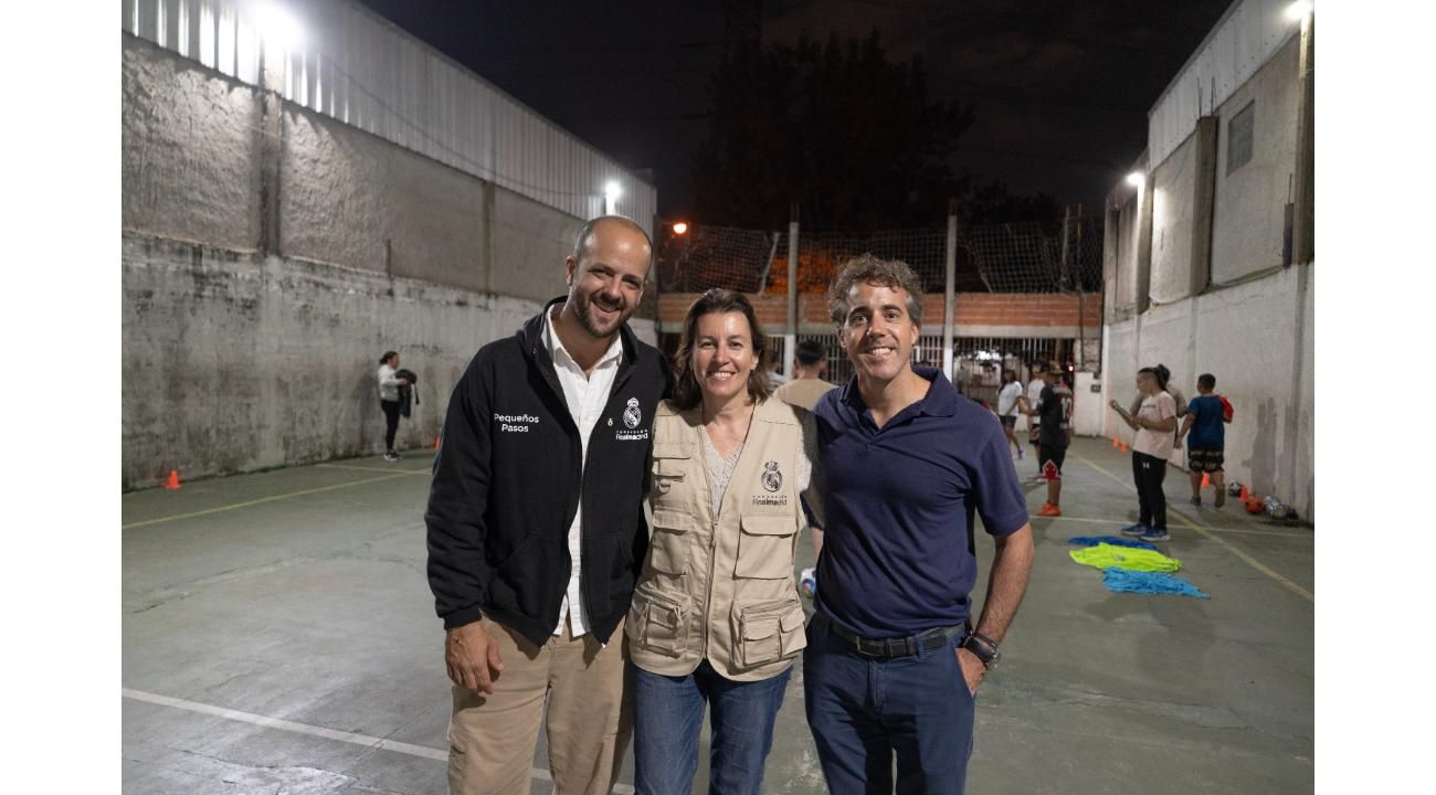 La Fundación Real Madrid junto a Pequeños Pasos