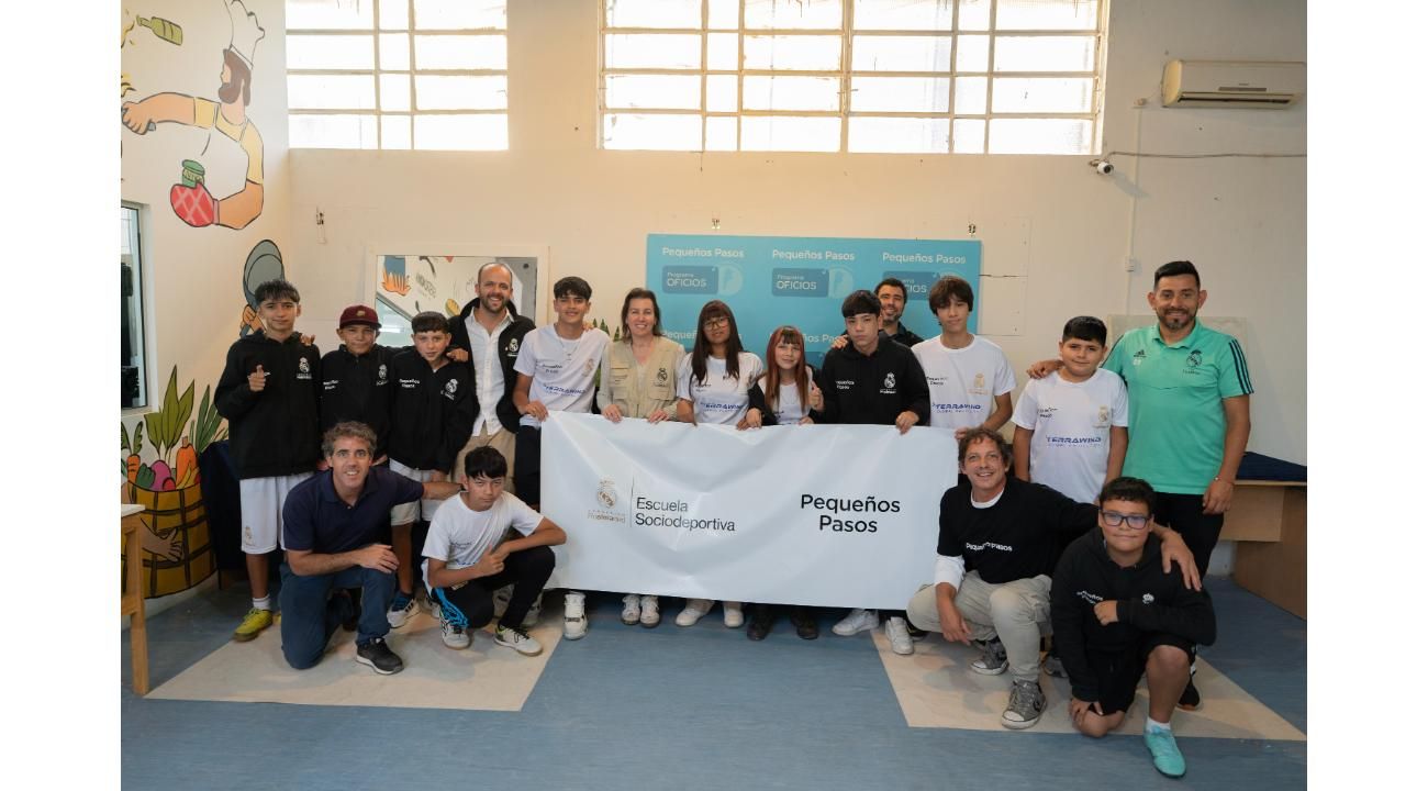 La Fundación Real Madrid junto a Pequeños Pasos