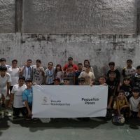 La Fundación Real Madrid junto a Pequeños Pasos
