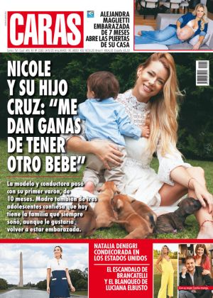 NICOLE NEUMANN Y SU HIJO CRUZ