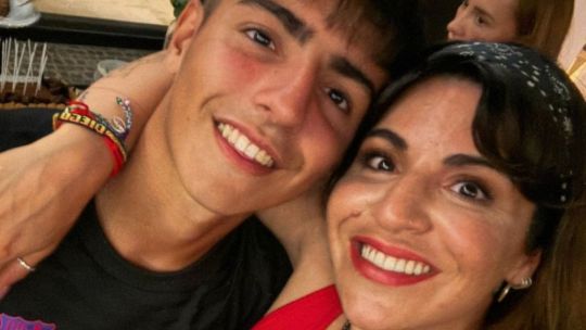 Gianinna Maradona y Benjamín Agüero
