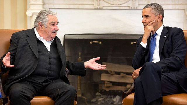 José Mujica y Barak Obama