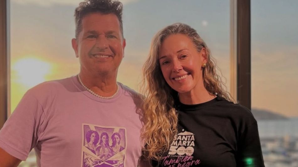 Carlos Vives y Claudia Elena