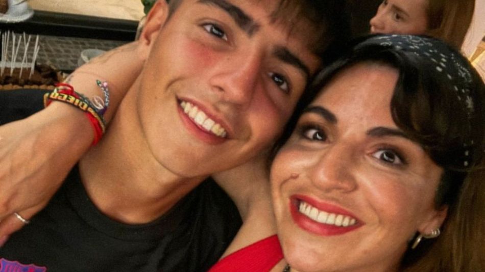 Gianinna Maradona y Benjamín Agüero