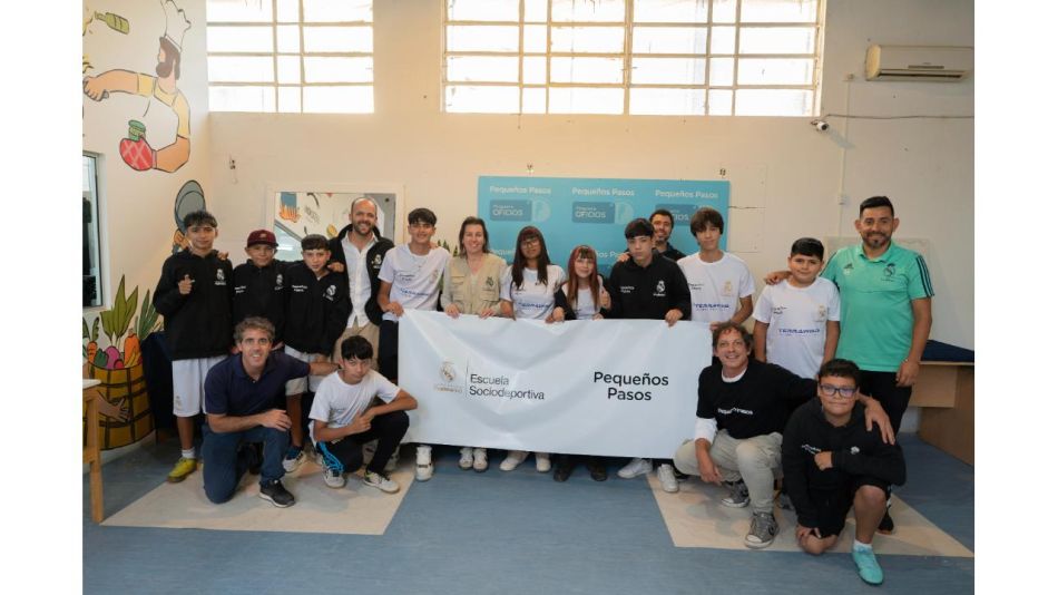 La Fundación Real Madrid junto a Pequeños Pasos