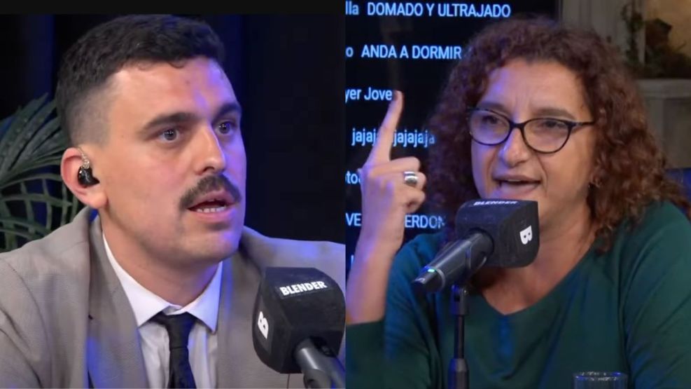 Vanina Biasi cruzó al periodista Manu Jove en Blender