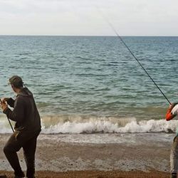 Martino capturó en solo siete minutos, 54 piezas, una cantidad asombrosa que se da por la experiencia y práctica. Son alrededor de tres tiros por minuto, lo que hace pensar en la posibilidad de sacar más de 300 ejemplares por hora. 