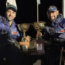 Martino capturó en solo siete minutos, 54 piezas, una cantidad asombrosa que se da por la experiencia y práctica. Son alrededor de tres tiros por minuto, lo que hace pensar en la posibilidad de sacar más de 300 ejemplares por hora. 