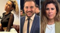 Luciana Elbusto, Diego Brancatelli y Cecilia Insinga