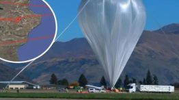 El globo aerostático de la NASA que cayó en Chubut tras un desperfecto en territorio argentino