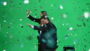 Santoro acto de cierre de campaña 20250515
