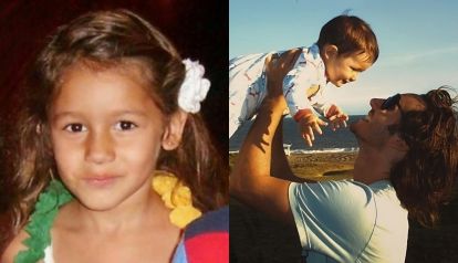 Benjamín Vicuña y su hija Blanca