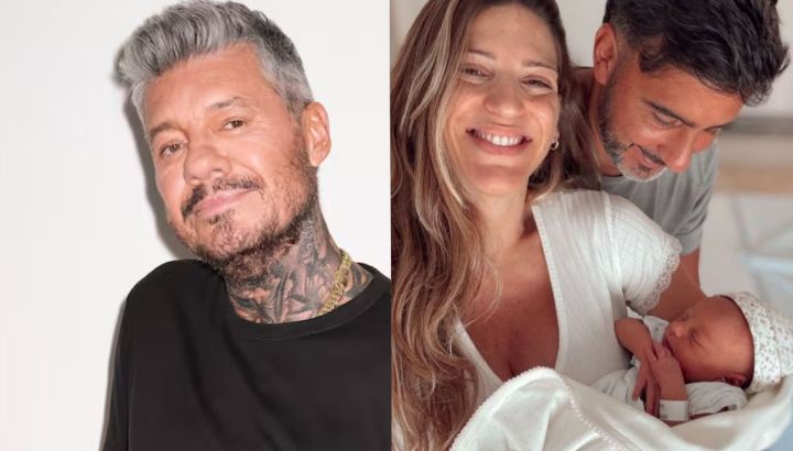 Marcelo Tinelli conoció a Amanda, la hija de Federico Hoppe y Macarena Rinaldi: "Esta belleza que trajeron al mundo"