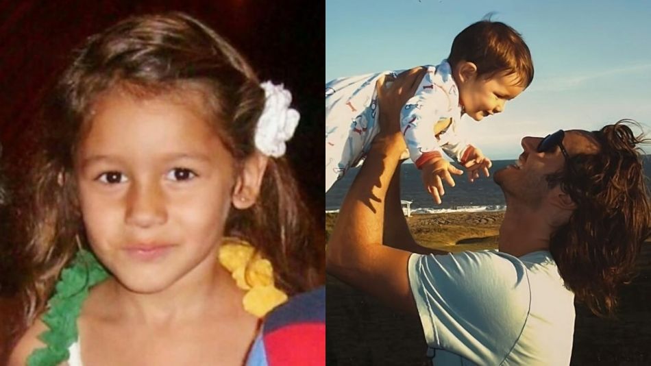 Benjamín Vicuña y su hija Blanca