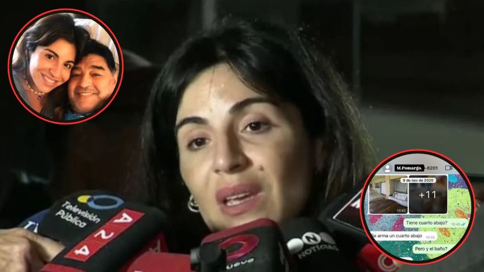 Gianinna Maradona y Diego