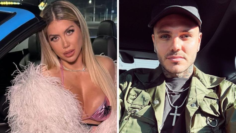 Wanda Nara y Mauro Icardi