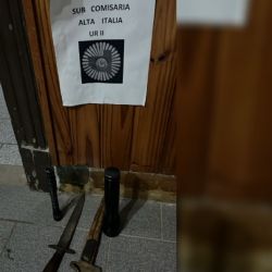 Parte de los elementos incautados.