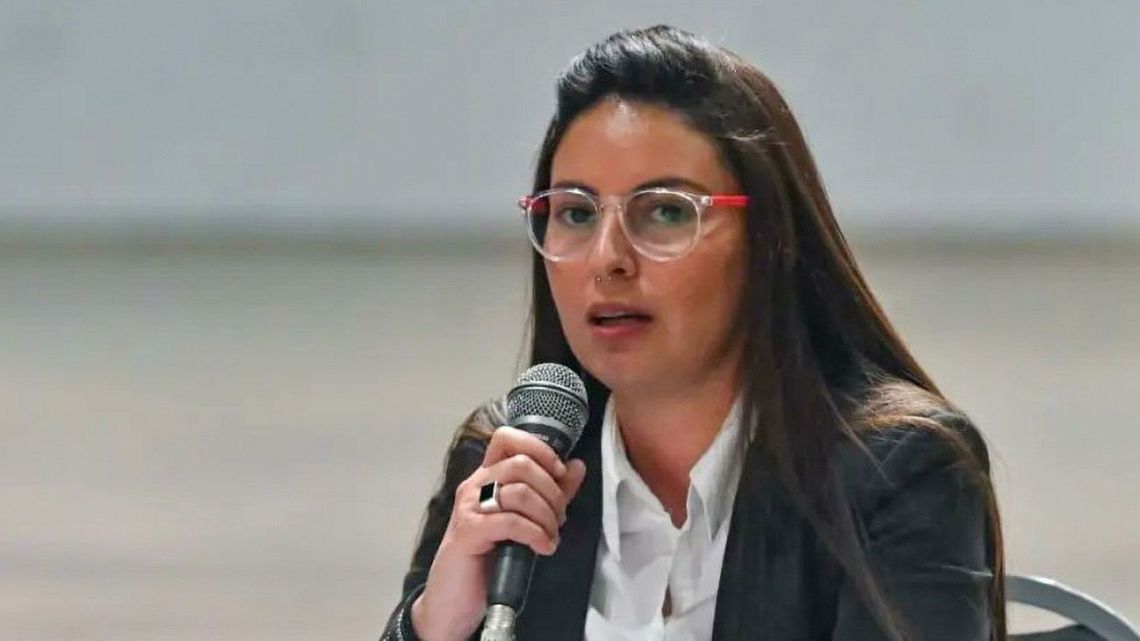 Former Women, Gender & Diversity minister Ayelén Mazzina.