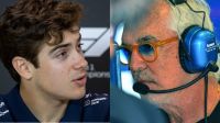 Franco Colapinto y Flavio Briatore