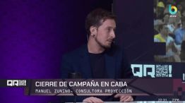 Manuel Zunino, director de Proyección Consultores, en el piso de "QR"