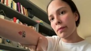 La joven argentina que denuncia estar secuestrada.