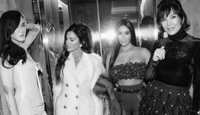 Katy Perry, Lauren Sánchez, Kim Kardashian y Kris Jenner