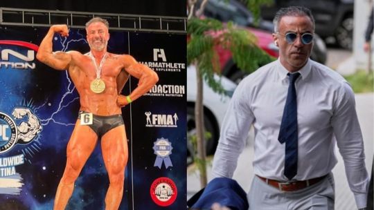 Leopoldo Luqué ganó un torneo de fisicoculturismo en pleno juicio por la muerte de Diego Maradona